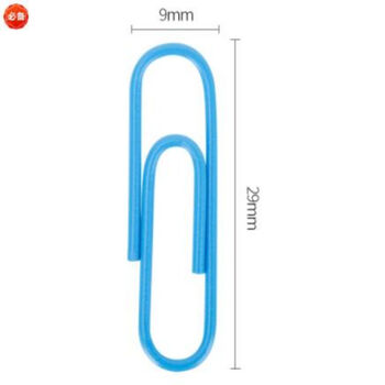 得力(deli)0038彩色回形针 曲别针多色混合(160枚/筒)10筒装 得力(deli)0038彩色回形针 曲别针多色混合(160枚/筒)10筒装