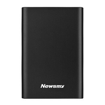 纽曼（Newsmy） 1TB 移动硬盘机械 Type-C接口 明月时尚版系列 USB3.1 2.5英寸 曜岩黑 高速传输 数据备份