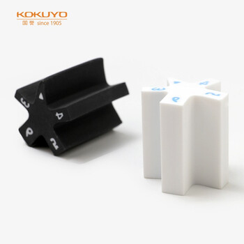 国誉(KOKUYO)学生高考时尚星型毫米铅笔橡皮擦标准型五角设计 白KESHI-M700 国誉(KOKUYO)学生高考时尚星型毫米铅笔橡皮擦标准型五角设计 白KESHI-M700