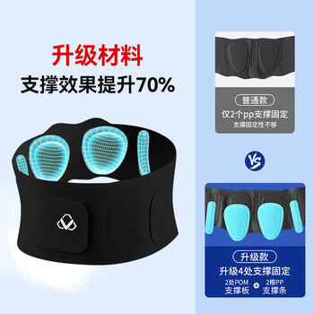 耐力克斯（NAILEKESI N）医用超薄护腰带腰肌劳损腰间盘突出腰托久坐久站收腹带运动护腰