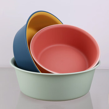 妙然洗脸盆大中小三件套加厚宝宝盆洗脚盆家用盆 妙然洗脸盆大中小三件套加厚宝宝盆洗脚盆家用盆