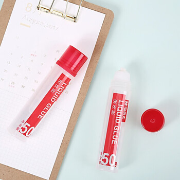 晨光（M&G）50ml高粘度液体胶 办公快干耐用胶水 学生手工黏胶(软胶头涂抹均匀) 24支装AWG97004