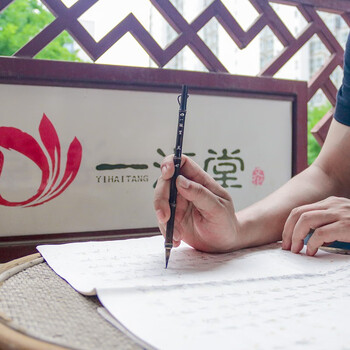 一海堂 文化毛笔 紫兔兼毫小楷笔书法国画大中小楷套装初学者行草楷隶篆书笔 紫兔毛笔-小楷1支