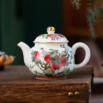 景德镇粉彩茶壶品牌及商品- 京东