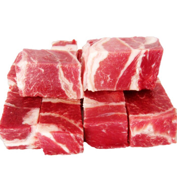 肉知味 国产牛腩块500g/份 原肉切割