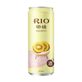 RIO锐澳预调酒鸡尾酒 果酒 微醺系列单罐 黄金奇异果【图片 价格 品牌 报价】-京东