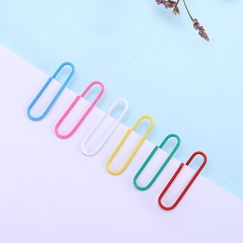 三木（SUNWOOD）(SUNWOOD) 彩色回形针/曲别针 100枚/盒 10盒装 8104