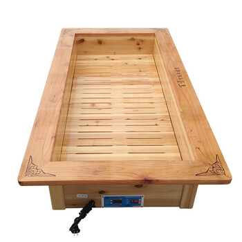 湘威实木取暖器烤火炉家用烤火箱长方形暖脚器怀化电火桶电火箱烤火桶