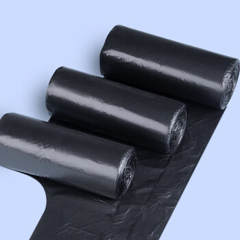 三木(SUNWOOD) 背心式手提垃圾袋中号90只/垃圾分类/办公文具 50cm*70cm 6026