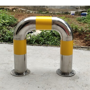 不锈钢u型m型防护栏挡车栏杆挡车器止退器防撞杆停车位限位器 2不锈钢