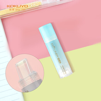 国誉(KOKUYO)点点胶淡彩曲奇·柔光点状胶黏贴双面胶手工胶带(本体) 蓝色1个 WSG-DY200-06B 国誉(KOKUYO)点点胶淡彩曲奇·柔光点状胶黏贴双面胶手工胶带(本体) 蓝色1个 WSG-DY200-06B