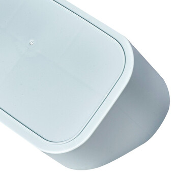 金得利5格笔筒收纳盒多功能高颜值儿童小学生文具办公桌面收纳宿舍办公用品笔桶分类储物盒子蓝色SN133