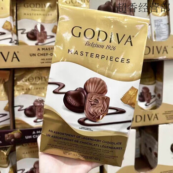 歌帝梵godiva歌帝梵心形黑巧克力422g生日礼物喜糖送礼代购混合口味