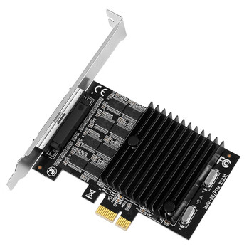 魔羯(MOGE)工业级PCIE转8口RS232串口卡配串口线9针com口兼容小机箱 MC2349 魔羯(MOGE)工业级PCIE转8口RS232串口卡配串口线9针com口兼容小机箱 MC2349