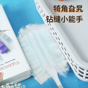 百家好世 一次性家用静电除尘掸子替换装 15片