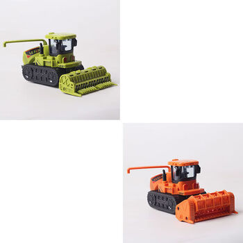 弗贝妮儿童联合收割机农场小玩具车男孩宝宝耐摔会跑农夫车小麦玉米