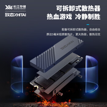 致态（ZhiTai）长江存储 1TB  SSD固态硬盘 NVMe M.2接口 TiPro7000系列 (PCIe 4.0 产品)