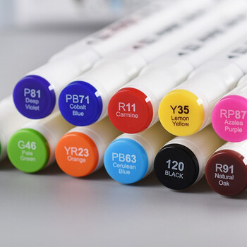 金万年12色马克笔双头套装学生水彩笔绘画彩笔手绘漫画笔设计绘画记号填色笔G-0993(12)-029水彩笔