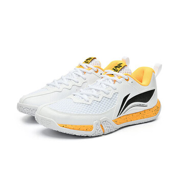 李宁（LI-NING）羽毛球鞋贴地飞行2LITE 标准白AYTT003-3 38