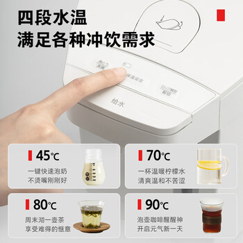 东芝（TOSHIBA）10重安全保护电热水瓶 2.5升316L母婴级不锈钢0涂层内胆安全童锁保温恒温电热水瓶 TP-25DR2UC