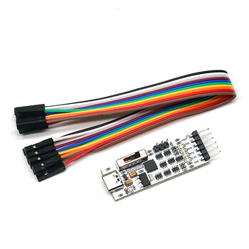 丢石头 USB转TTL串口模块 5V/3.3V/2.5V/1.8V UART电平 串口板 刷机板 CP2102 Type-C接口