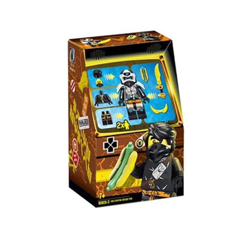 兼容乐高幻影忍者陀螺  2020新品幻影忍者71714劳埃德 杰 凯的街机