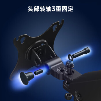 Brateck北弧 显示器支架  电脑支架底座 升降支架臂 电脑桌支架增高架 大屏幕支架17-45英寸E560晶体黑