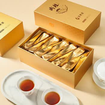 武夷星乌龙茶山语武夷山岩茶肉桂特级96g中火盒装节日送礼茶叶SY1600