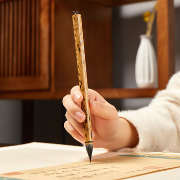 六品堂小楷毛笔鸡距笔狼毫古法抄经蝇头小楷文房四宝初学书法入门练毛笔字帖仿唐晋专业胖头蒜头笔