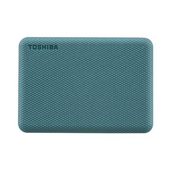 东芝（TOSHIBA）4TB 移动硬盘机械 V10系列 USB3.2 Gen 1 黛绿 大容量 兼容Mac 高速传输 密码保护 轻松备份
