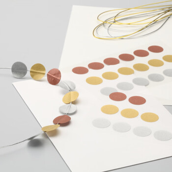 STALOGY 标签贴 标签纸贴纸 口取纸 便利贴 贴纸标签 圆点贴 便签 索引纸 5mm 混色清淡