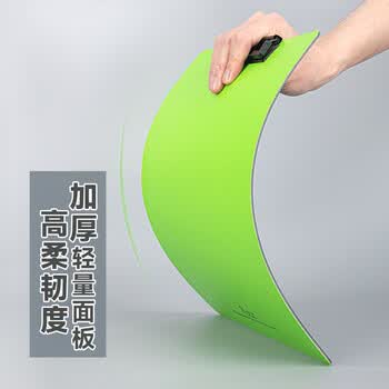 飞兹(fizz)高质感A4加厚PP书写板夹/写字垫板/文件夹板/办公用品/学生文具 绿色A6383