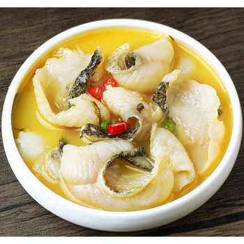 免浆黑鱼片水产新鲜黑鱼活鱼现切酸菜水煮鱼鱼片250g 原味 免浆黑鱼片