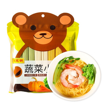 Chen Keming Noodles] Chen Keming Noodles Children's Vegetable Noodles 280g Children's Noodles Children's Noodles Children's Nutritious Vegetable Noodles [Market Price Evaluation] - Jingdong