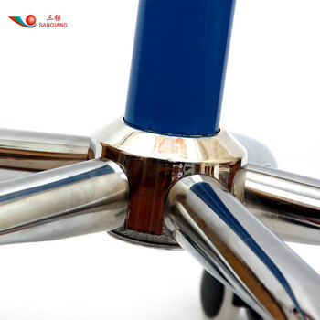 三强乒乓球筐可移动乒乓球集球盆集球器训练收集框白色5爪394 可调节