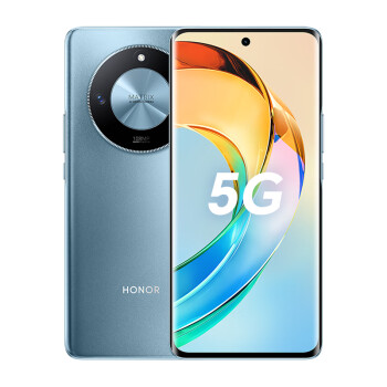 荣耀X50 5G智能手机 第一代骁龙6芯片/1.5K超清护眼硬核曲屏/5800mAh超耐久大电池/12GB+512GB/勃朗蓝