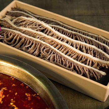 毛肚牛百叶四川火锅食材大刀黑毛肚牛肚片涮火锅牛杂成都新鲜 黑百叶5