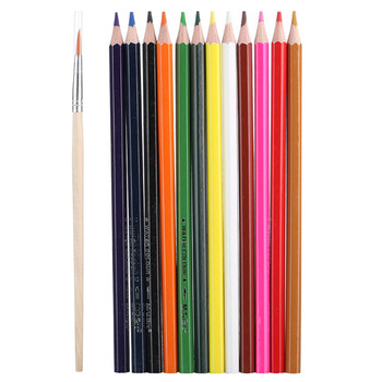 晨光(M&G)文具12色水溶性彩色铅笔学生美术填色含画笔红筒装AWP36809儿童生日礼物女孩手工热门商品 晨光(M&G)文具12色水溶性彩色铅笔学生美术填色含画笔红筒装AWP36809儿童生日礼物女孩手工热门商品