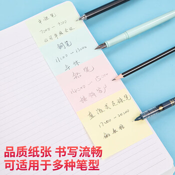 得力(deli)7156 12本彩色便利贴粘性便签纸 76*76mm备忘留言纸/记事贴/自粘留言本办公用品 XDYD 得力(deli)7156 12本彩色便利贴粘性便签纸 76*76mm备忘留言纸/记事贴/自粘留言本办公用品 XDYD