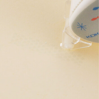 国誉(KOKUYO)学生点点胶·mofu-mofu便携紧凑型点状胶粘贴胶带 本体 浅灰1个 WSG-DM5M45-06LM