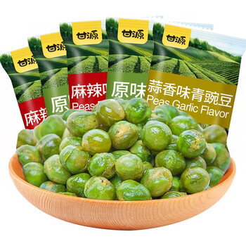 甘源蟹黄味瓜子仁蚕豆青豌豆组合牛肉味葵花籽仁小袋装坚果炒货休闲零食礼包小吃蟹黄味青豆 1包 图片价格品牌报价 京东