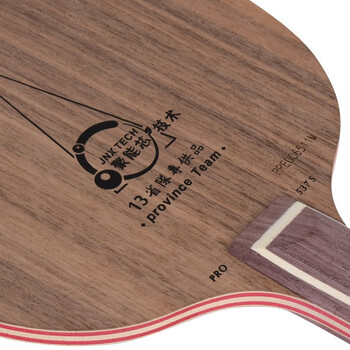 银河 乒乓球底板乒乓球拍直拍 紫龙PD-537S纯木7层 附拍套