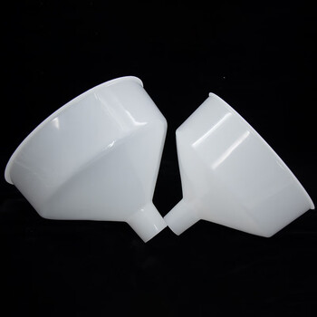 海斯迪克 HKQS-116 塑料漏斗 工业漏斗水漏 特大号漏斗 塑料大口径漏斗 大号（外径32.5cm管径4.5cm）