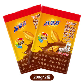 高乐高 可可粉 浓香巧克力粉 固体热饮料 200g*2袋