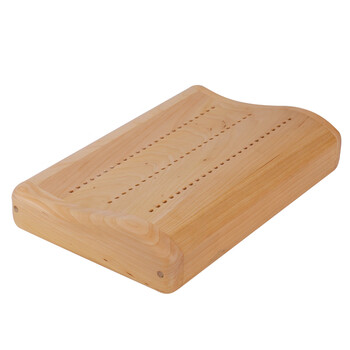 诺福佳实木枕头颈椎枕硬枕头颈椎午睡枕头柏木颈枕硬枕夏凉枕柏木头枕