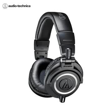 铁三角(Audio-technica)M50X BK 头戴式专业全封闭监听音乐HIFI耳机 直播音乐剪辑黑色 铁三角(Audio-technica)M50X BK 头戴式专业全封闭监听音乐HIFI耳机 直播音乐剪辑黑色