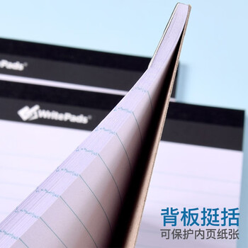 凯萨(KAISA)WritePads拍纸本美式A5/50张记事本笔记本 会议记录本子便携草稿本 12本装 KSU-0176