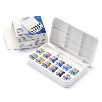 温莎牛顿【弗洛伊德同品牌】歌文水彩颜料固体水彩户外写生水彩绘画颜料水管笔套