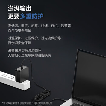 悠品联想小新充电器65W细圆口潮5000 7000 Air13 YOGA 510S笔记本电脑电源适配器线20V3.25A便携款