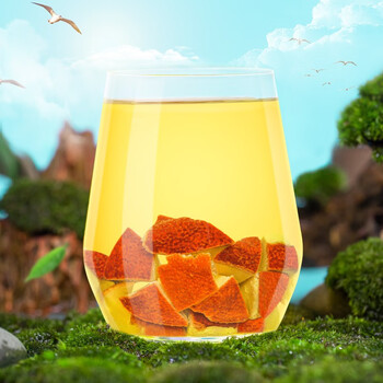 福茗源 茶叶养生茶 橘红八仙果500g 陈皮八珍果干化州橘红陈皮甘草袋装 福茗源 茶叶养生茶 橘红八仙果500g 陈皮八珍果干化州橘红陈皮甘草袋装